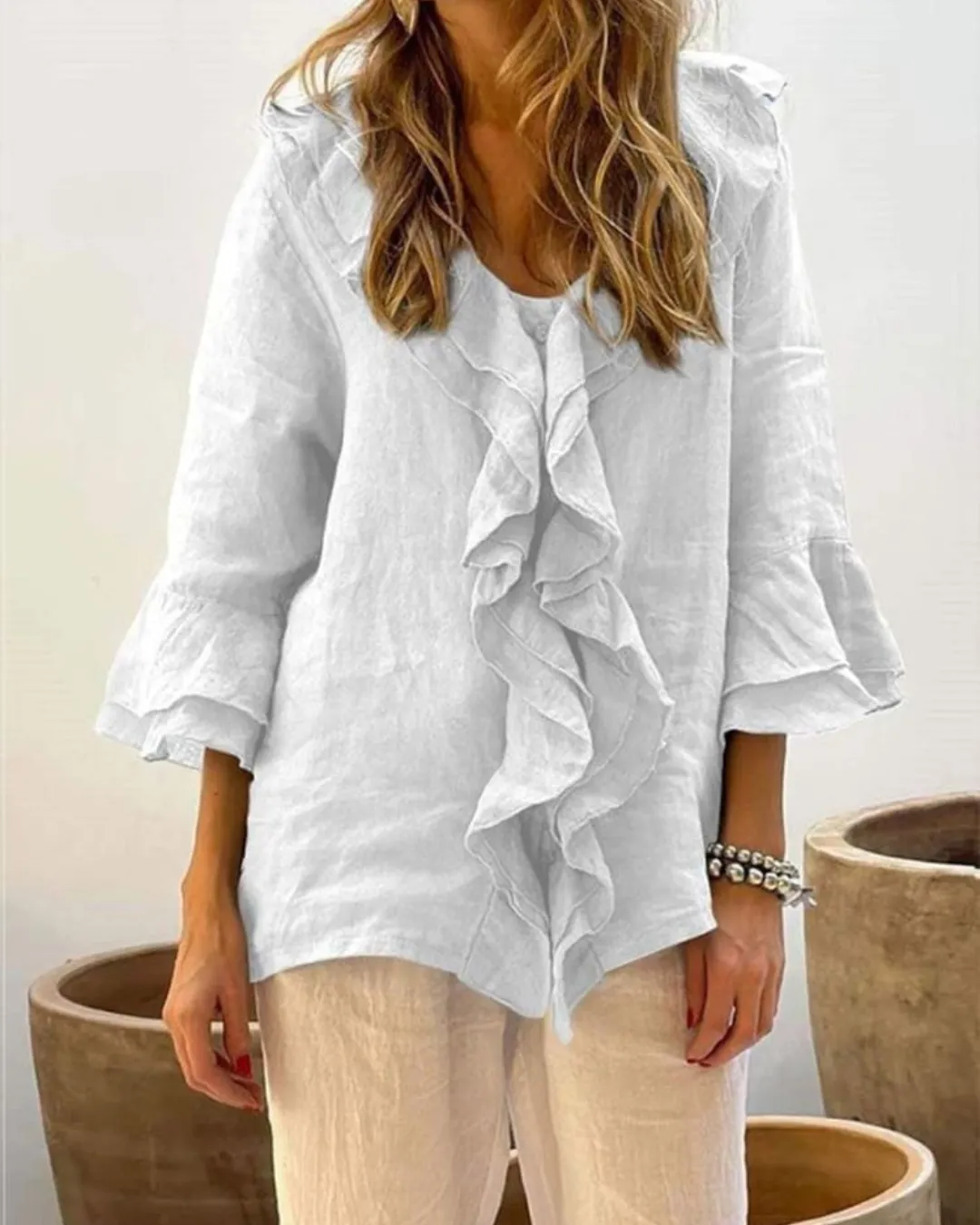 Maya™ - Elegant Charm Blouse