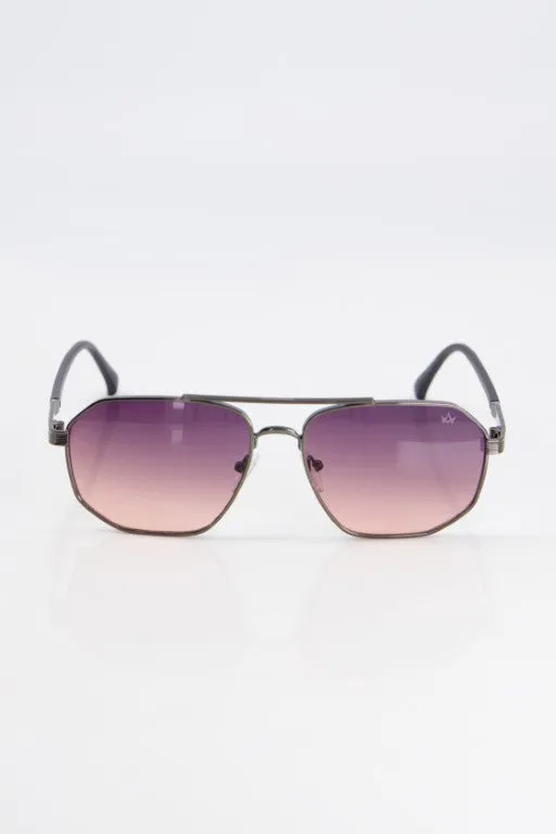 MAYBACH HEXAGONAL FRAME SUNGLASSES