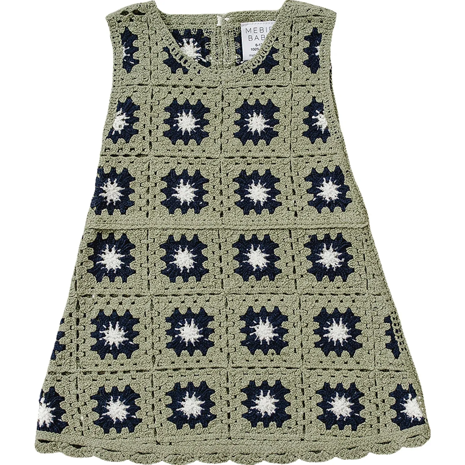 Mebie Baby Crochet Cover Up Dress