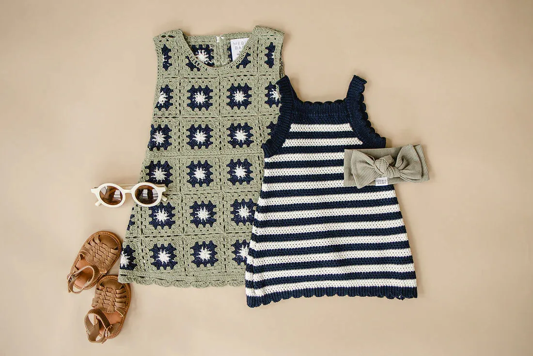 Mebie Baby Crochet Cover Up Dress