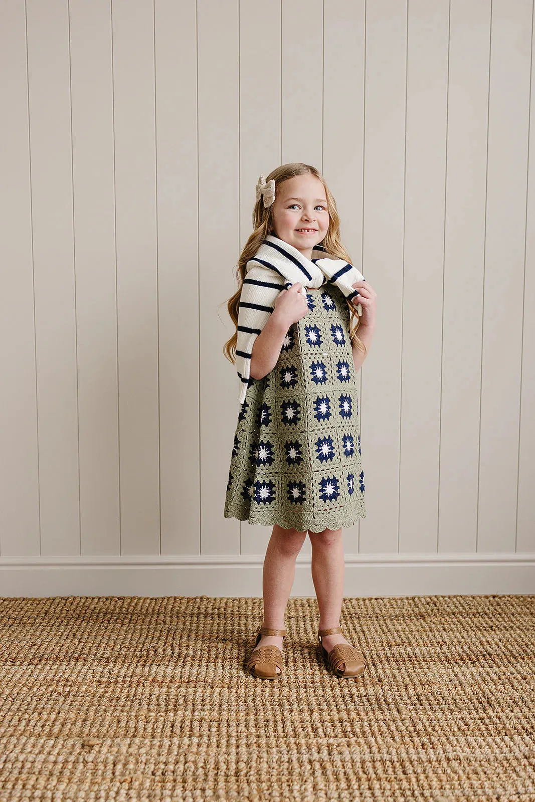 Mebie Baby Crochet Cover Up Dress