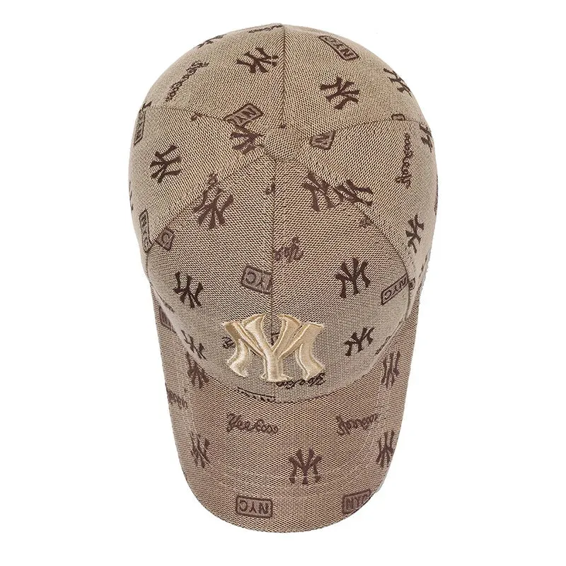 Men's Summer Fashion Embroidered Letter Baseball Cap - Hip Hop Snapback Hat