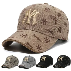Men's Summer Fashion Embroidered Letter Baseball Cap - Hip Hop Snapback Hat