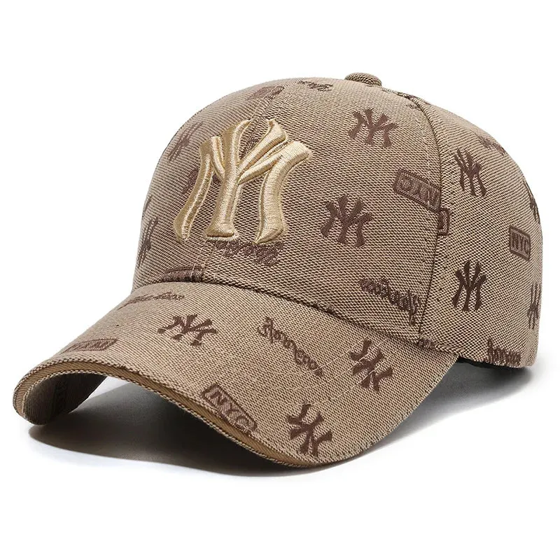 Men's Summer Fashion Embroidered Letter Baseball Cap - Hip Hop Snapback Hat