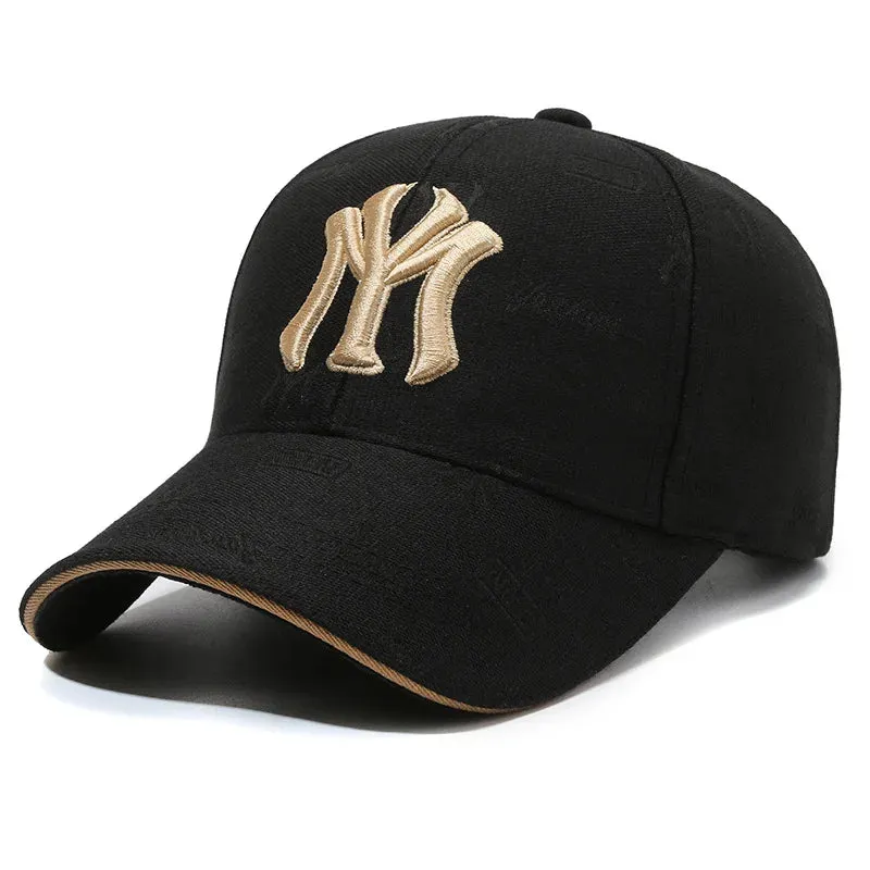 Men's Summer Fashion Embroidered Letter Baseball Cap - Hip Hop Snapback Hat