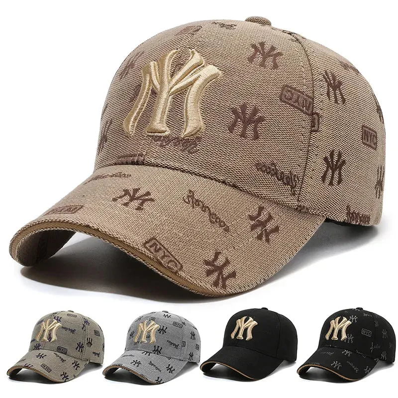 Men's Summer Fashion Embroidered Letter Baseball Cap - Hip Hop Snapback Hat