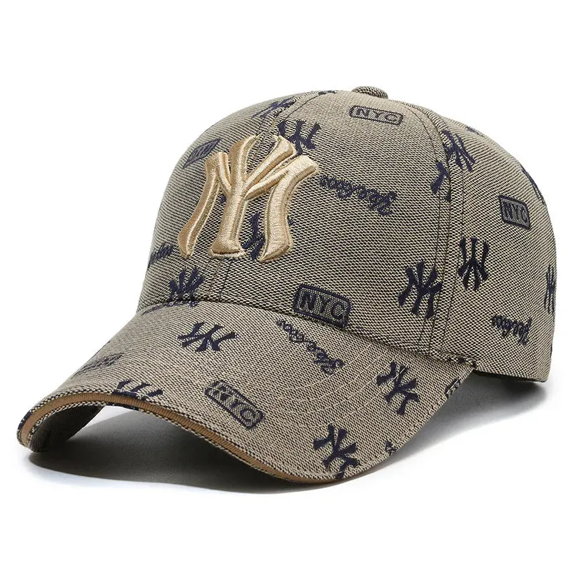 Men's Summer Fashion Embroidered Letter Baseball Cap - Hip Hop Snapback Hat