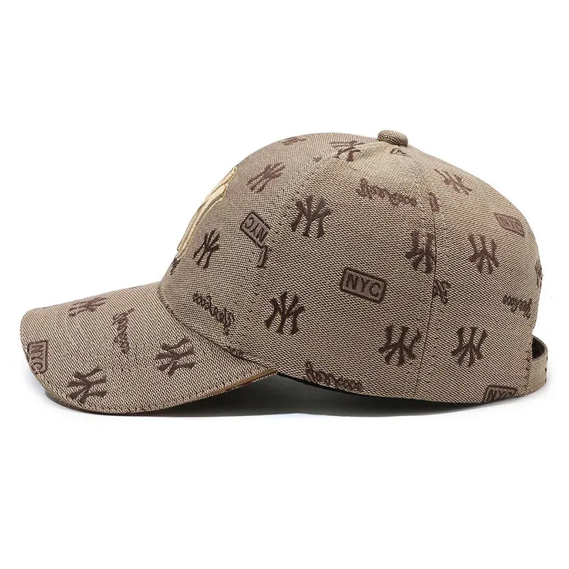 Men's Summer Fashion Embroidered Letter Baseball Cap - Hip Hop Snapback Hat