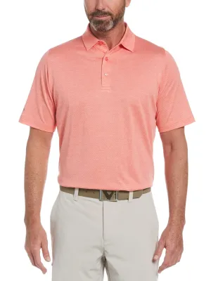 Mens Swing Tech™ Ventilated Heather Jacquard Polo