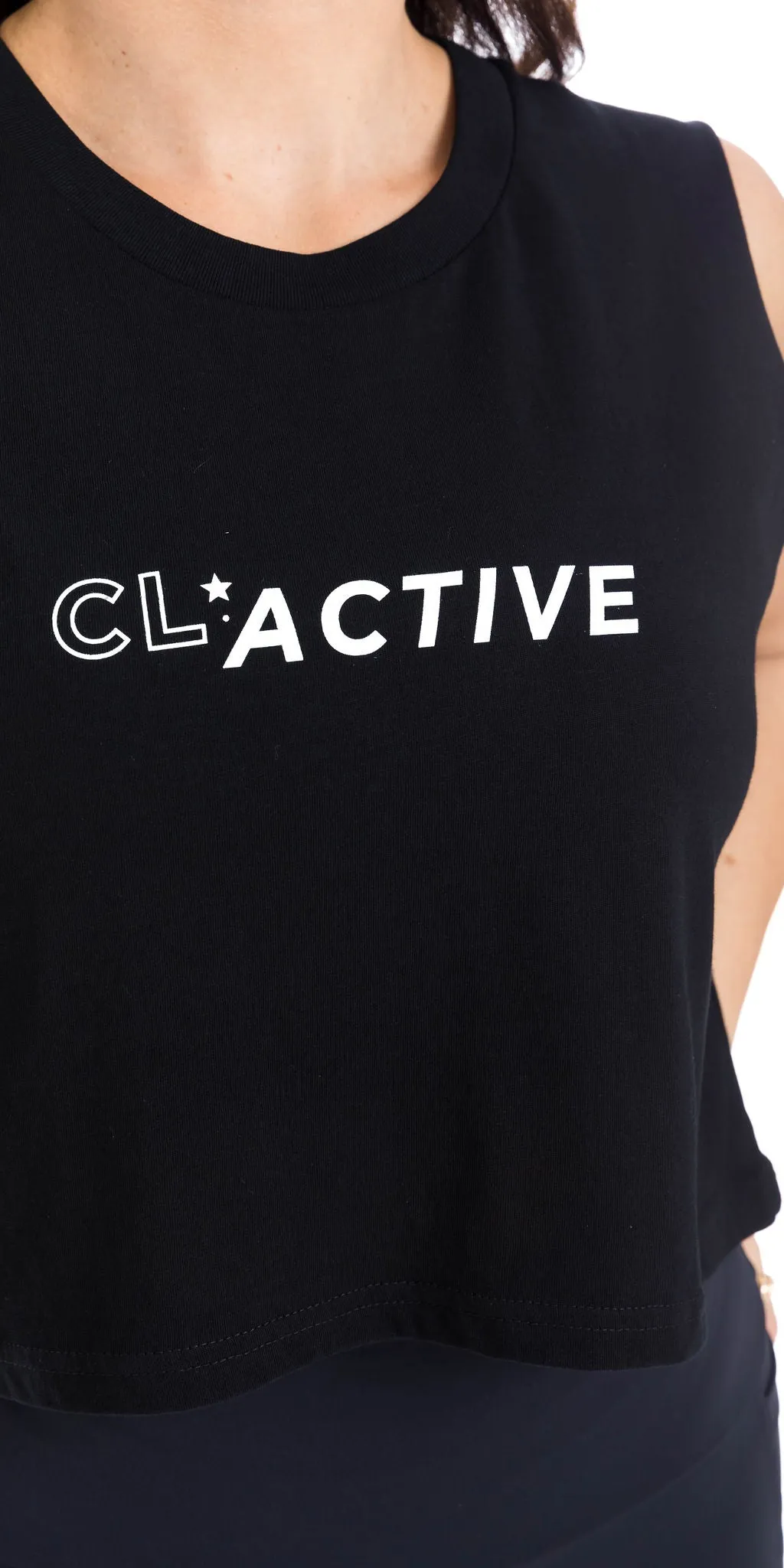 Midnight CL Active Crop Tank