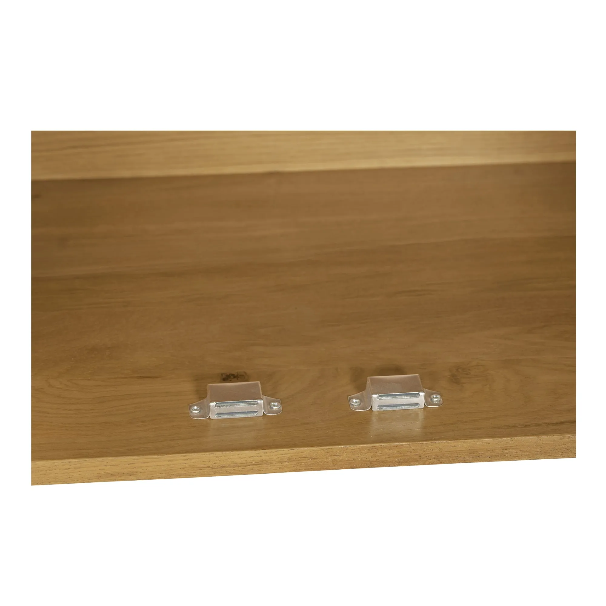 Modern Tansu-Inspired Oak Sideboard