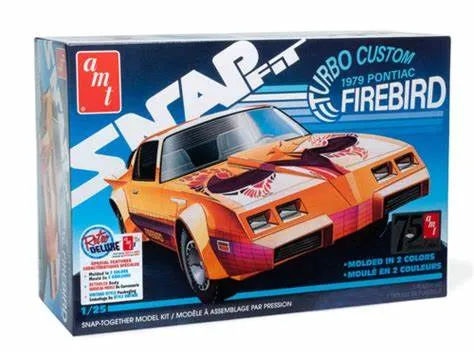 New '79 Pontiac Firebird Turbo Custom Snap Model Kit  AMT1211