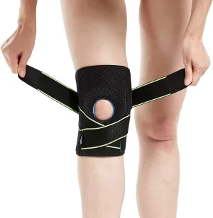 New Bodyprox Knee Brace with Side Stabilizers & Patella Gel Pads for Knee Support, One size!