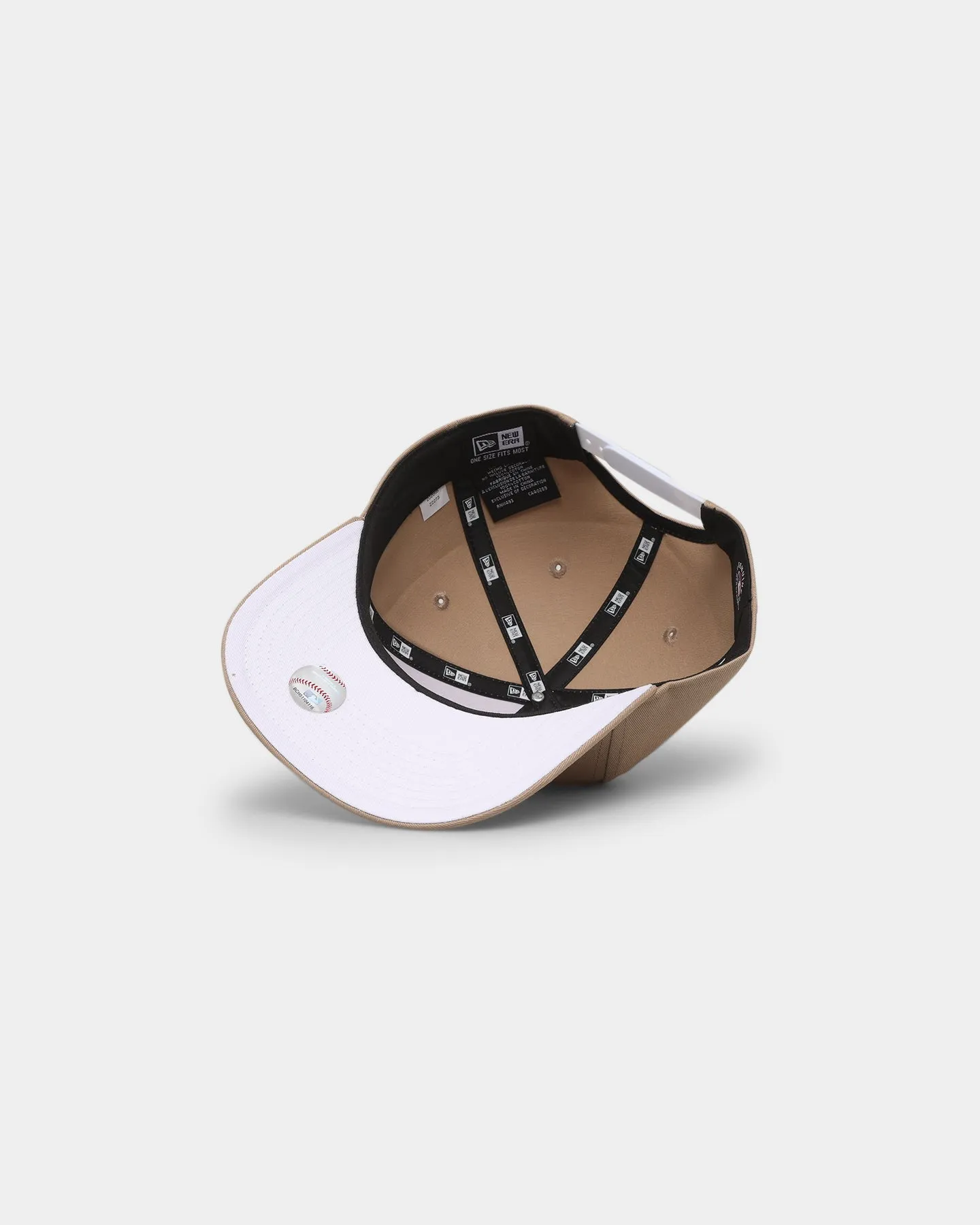 New Era Los Angeles Dodgers Old Golfer Snapback Tumbleweed/White