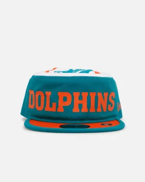 New Era Miami Dolphins 'Spring Injection' Painter Retro Snapback Teal/Orange