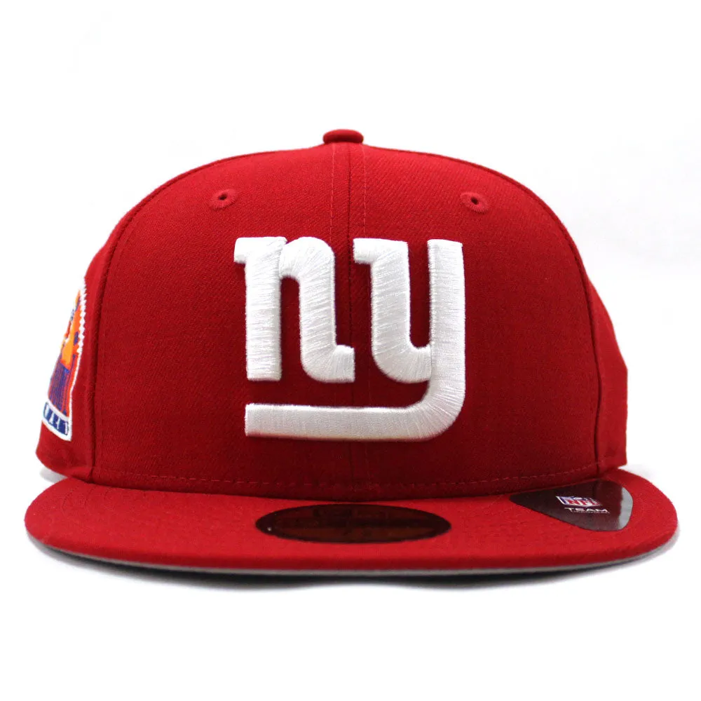 NEW YORK GIANTS 1993 Pro Bowl 59Fifty New Era Fitted Hat (Red Gray Under Brim)