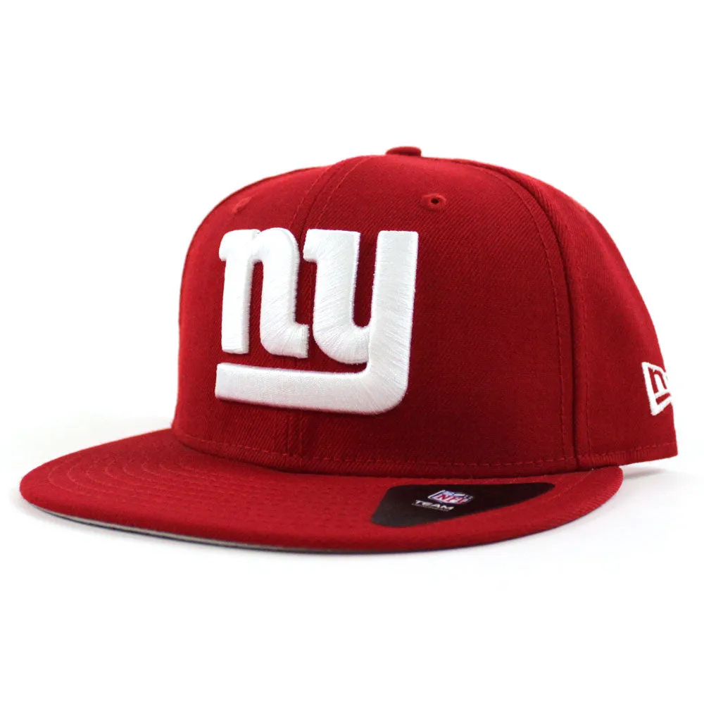 New York Giants 59Fifty New Era Fitted Hat (TEAM COLOR RED GRAY UNDER BRIM)