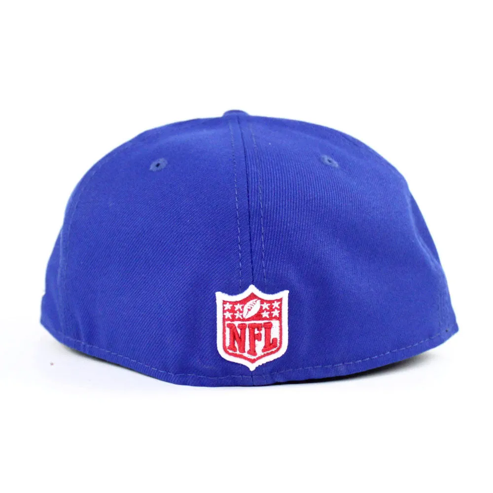 New York Giants Super Bowl XLVI 2012 Champions New Era 59Fifty Fitted Hat (Blue Red Gray Under Brim)