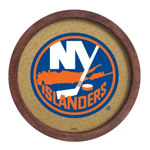 New York Islanders: Barrel Top Cork Note Board