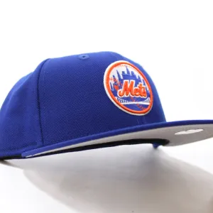 New York Mets 1962 New Era 59Fifty Fitted Hat (Blue Gray Under Brim)