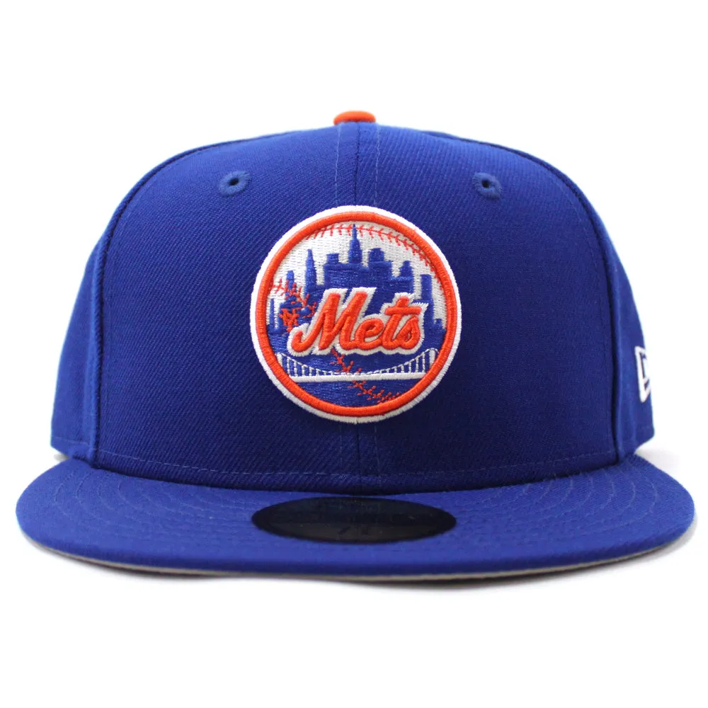 New York Mets 1962 New Era 59Fifty Fitted Hat (Blue Gray Under Brim)