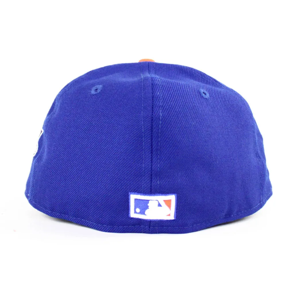 New York Mets 2000 World Series New Era 59Fifty Fitted Hat (Blue Gray Under Brim)