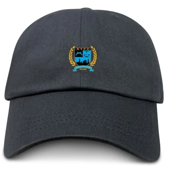 New York Police Dept. Rugby Adult Low-Profile Cotton Twill Dad Cap