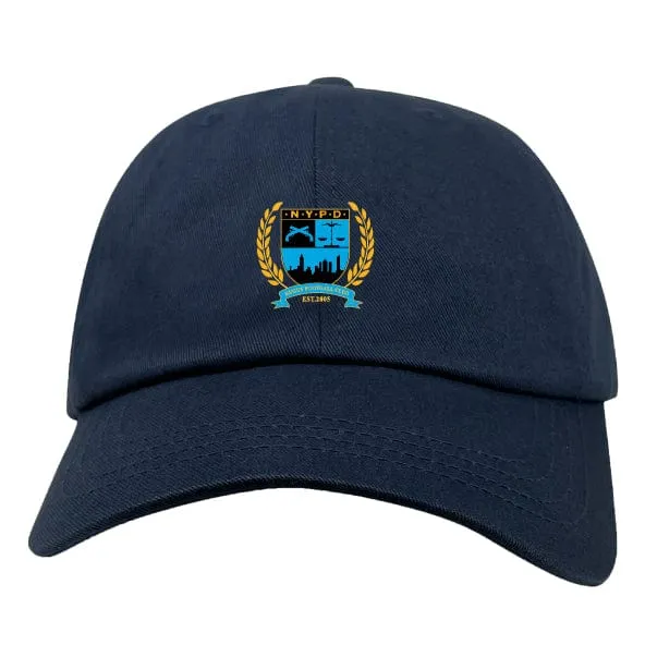 New York Police Dept. Rugby Adult Low-Profile Cotton Twill Dad Cap