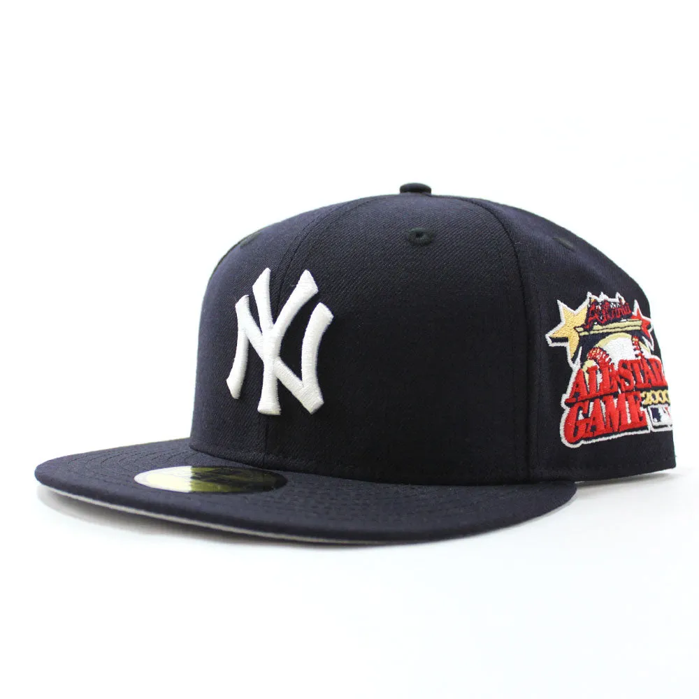 New York Yankees 2000 All Star Game New Era 59Fifty Fitted Hat (Navy Grey Under Brim)