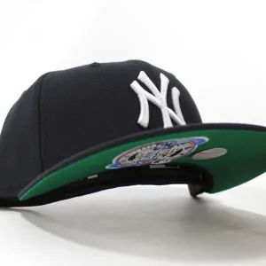 New York Yankees Subway Series New Era 59Fifty Fitted Hat (Navy Green Under Brim)