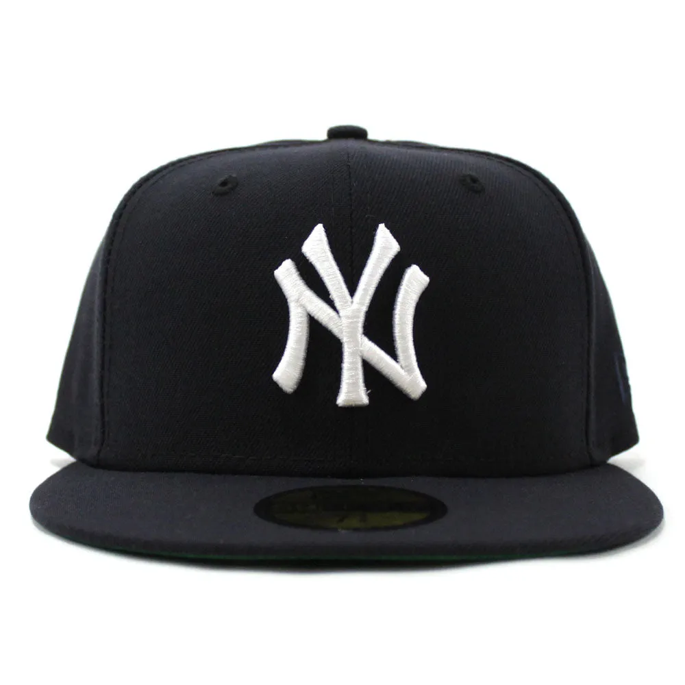 New York Yankees Subway Series New Era 59Fifty Fitted Hat (Navy Green Under Brim)