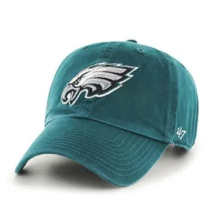 NFL Philadelphia Eagles '47 Clean Up Adjustable Hat, Pacific Green, One Size