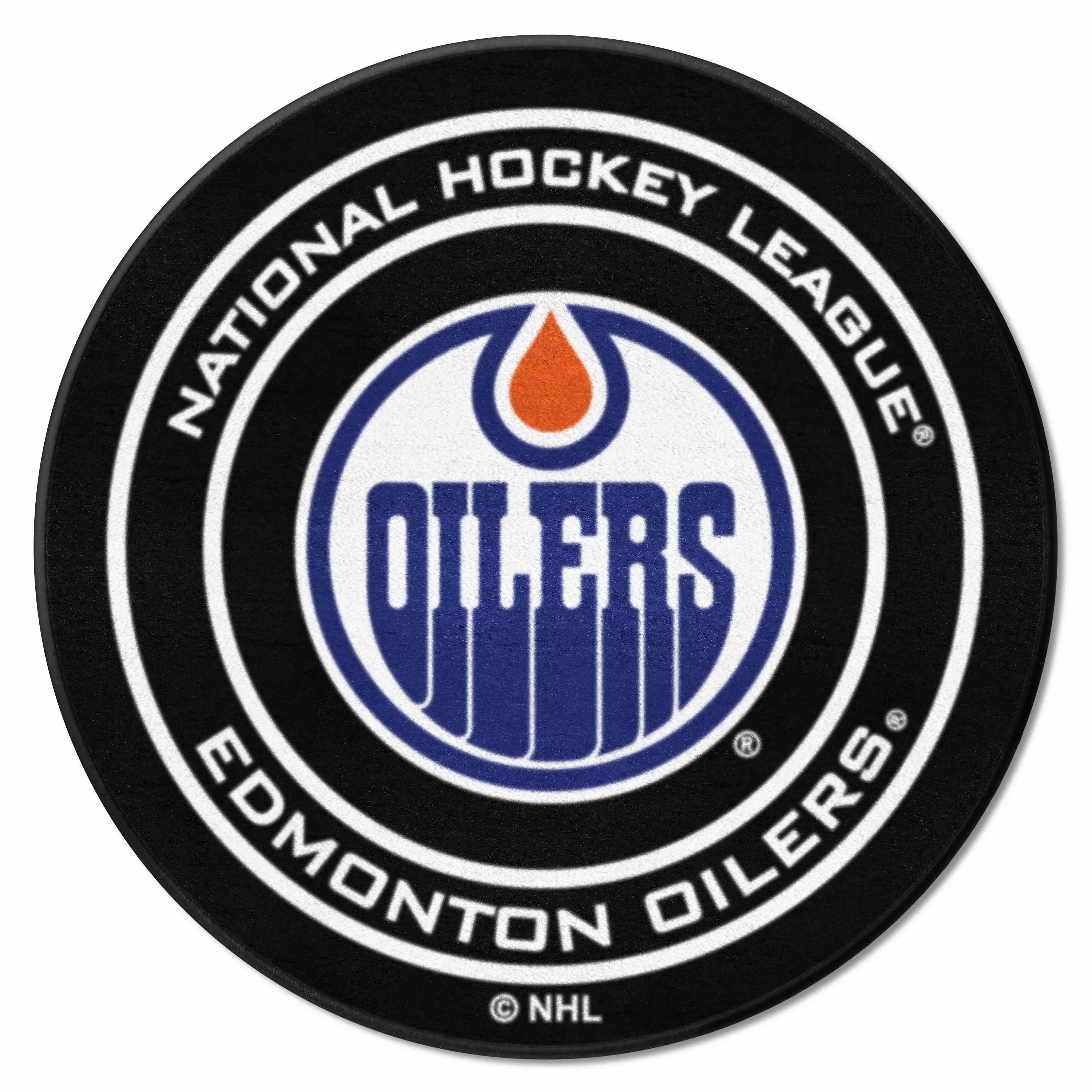 NHL - Edmonton Oilers Puck Mat