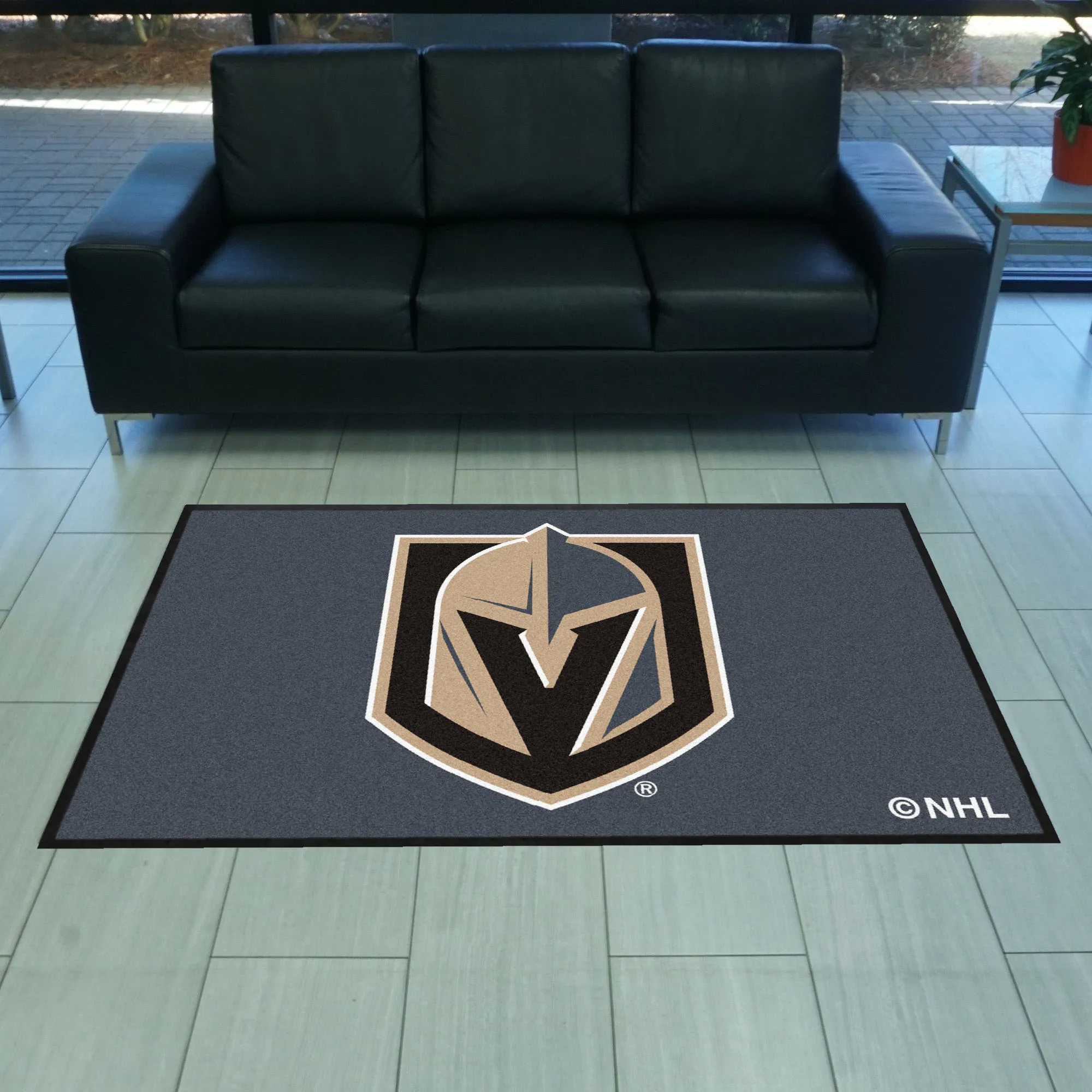 NHL - Vegas Golden Knights 4X6 Logo Mat - Landscape