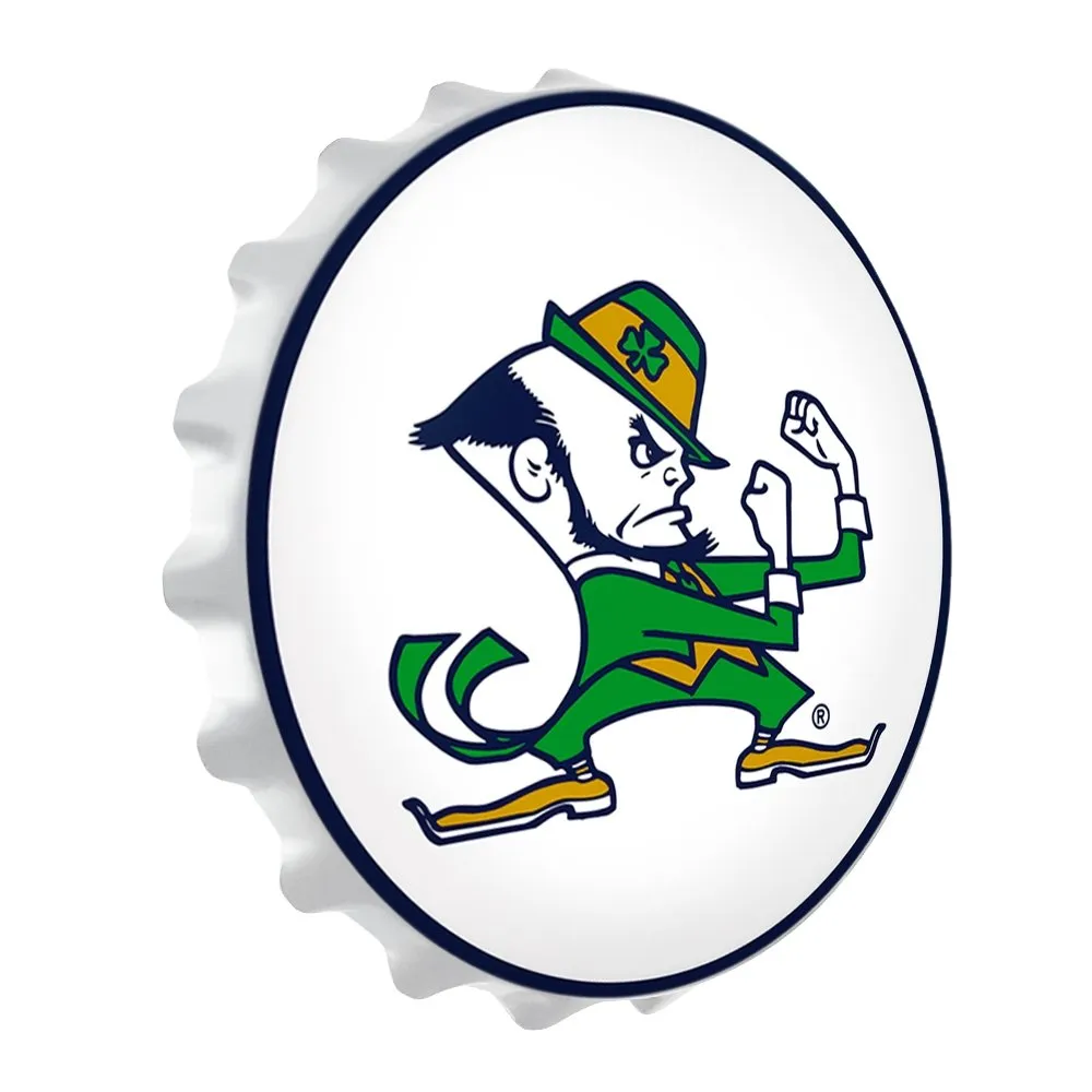 Notre Dame Fighting Irish: Leprechaun - Bottle Cap Wall Sign