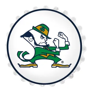 Notre Dame Fighting Irish: Leprechaun - Bottle Cap Wall Sign