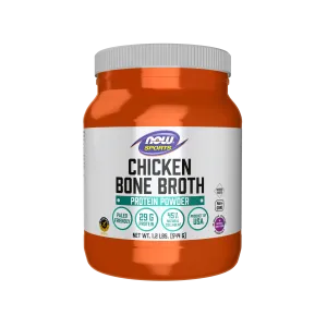 NOW Sports Chicken Bone Broth Protein Powder