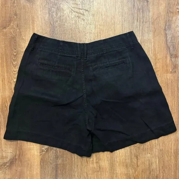NWOT Everlane The Utility Short in Buttersoft In Black Size 8