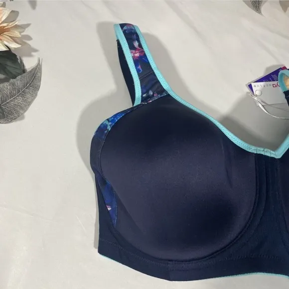 NWT Freya [‎ 32I US ] Sonic Molded Underwire Sports Bra in Nightshade