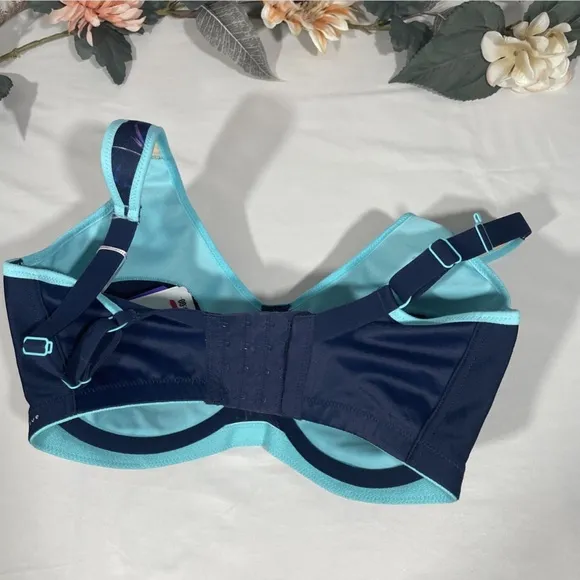 NWT Freya [‎ 32I US ] Sonic Molded Underwire Sports Bra in Nightshade