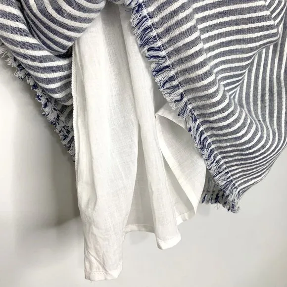 NWT GREYLIN x Revolve Off-the-shoulder Striped Casual Shift Maxi Dress Sz S