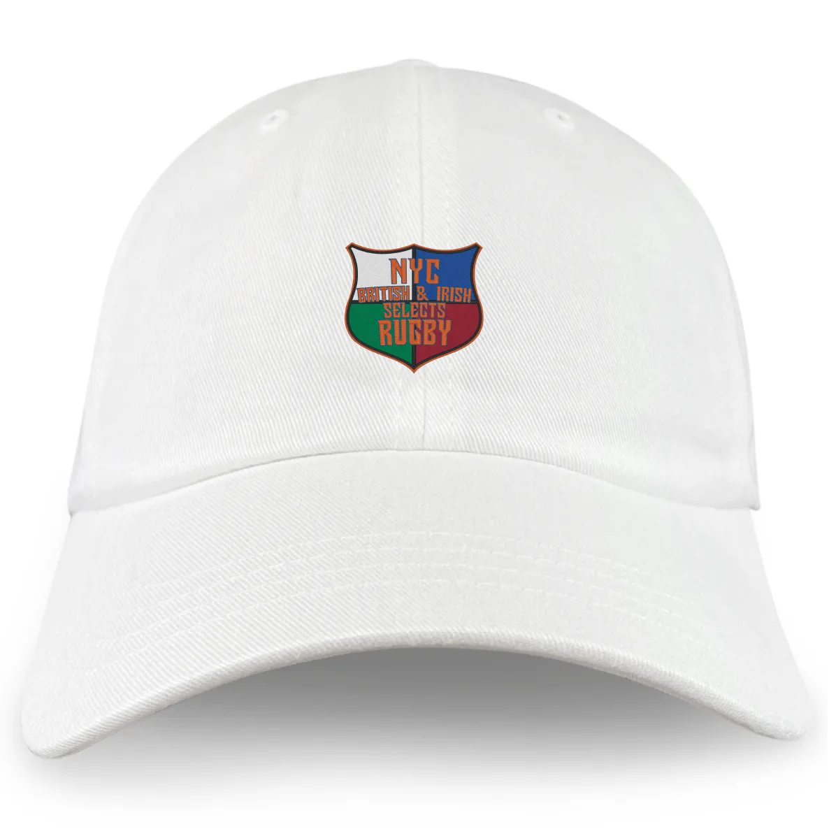 NYC British and Irish Selects Adult Low-Profile Cotton Twill Dad Cap