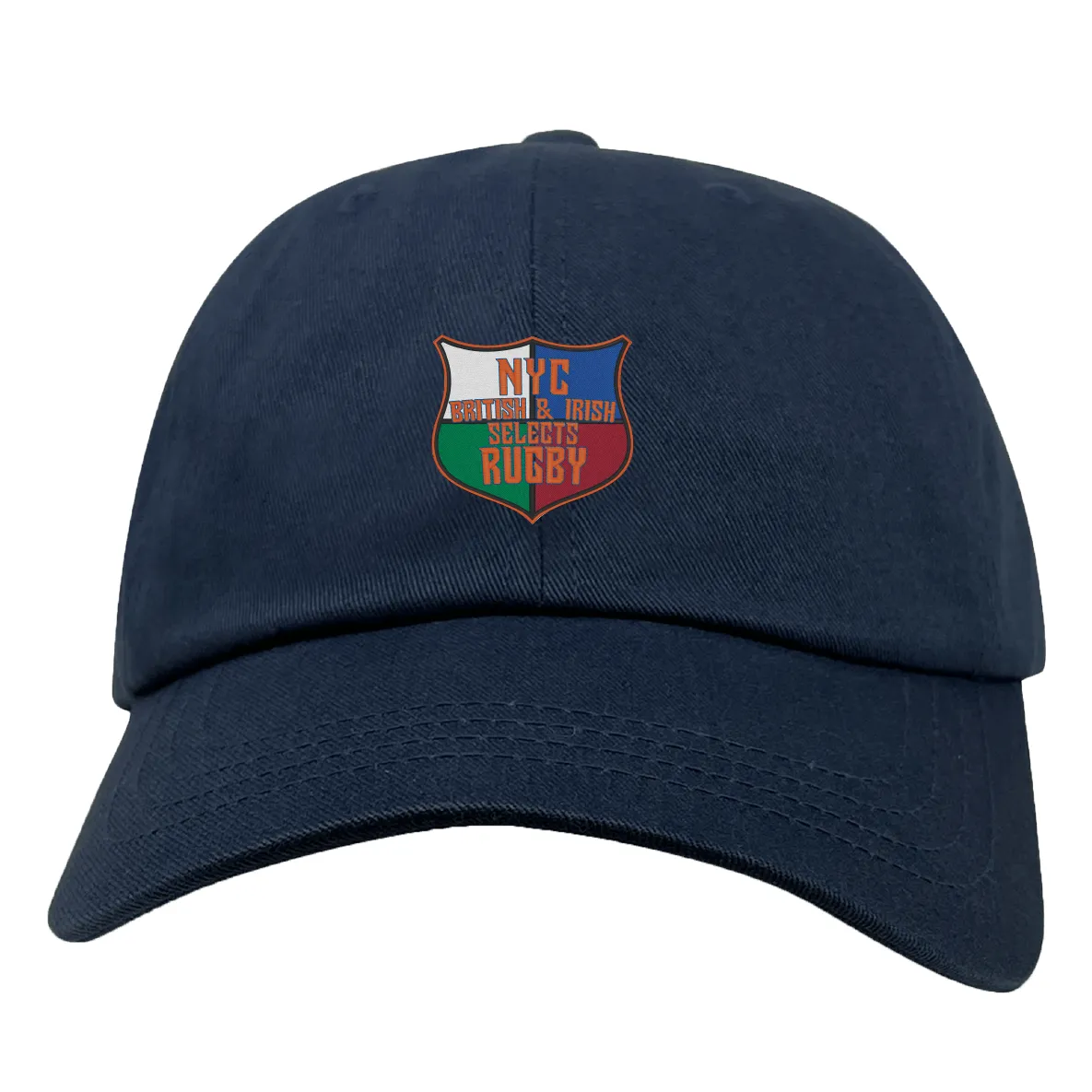 NYC British and Irish Selects Adult Low-Profile Cotton Twill Dad Cap