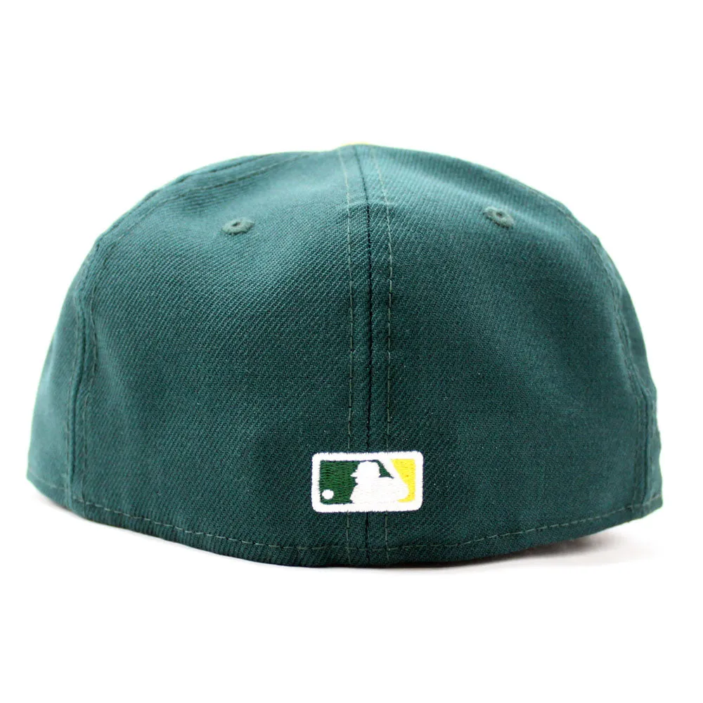 Oakland Athletics 1989 World Series New Era 59Fifty Fitted Hat V2 (GRAY UNDER BRIM)
