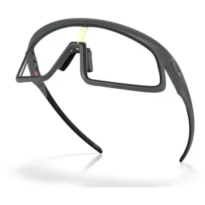 Oakley RSLV Glasses - Matte Carbon/Clear - Black Iridium Photochromic