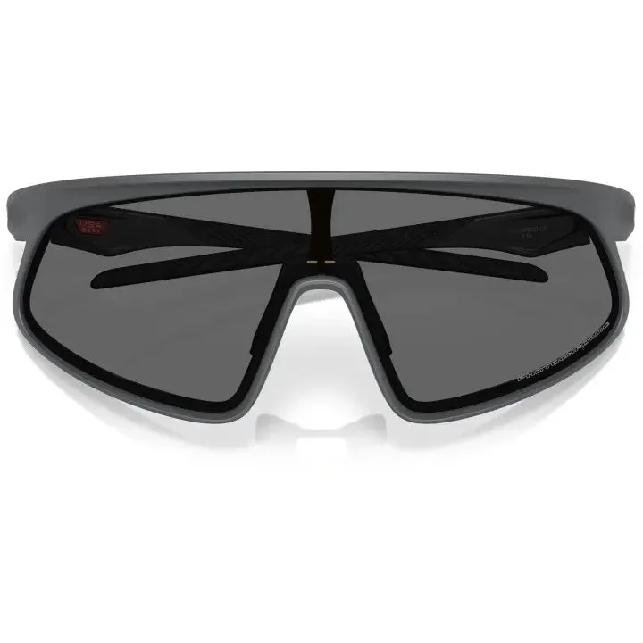 Oakley RSLV Glasses - Matte Carbon/Clear - Black Iridium Photochromic