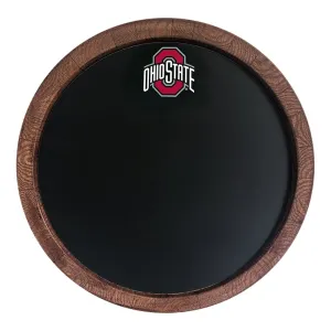 Ohio State Buckeyes: Chalkboard "Faux" Barrel Top Sign
