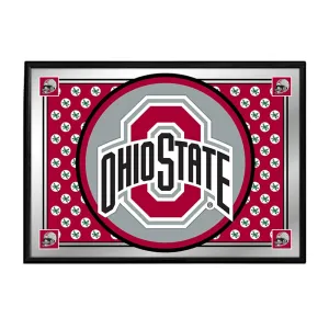 Ohio State Buckeyes: Team Spirit - Framed Mirrored Wall Sign