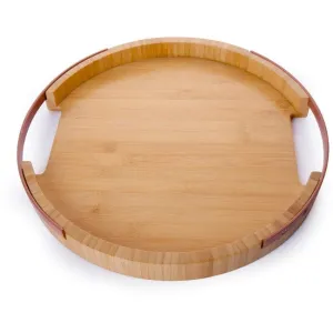 O'lala Round Bamboo Serving Tray, 28cm SK-9444
