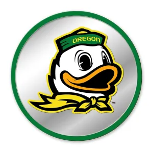 Oregon Ducks: Mascot - Modern Disc Mirrored Wall Sign